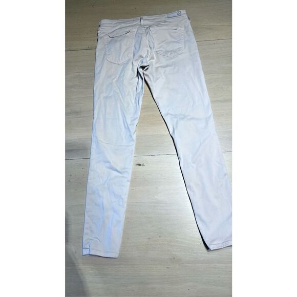 AG Adriano Goldschmied Women's Super Skinny Legging Ankle Jeans White Size 27R - Picture 11 of 13